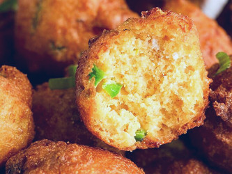 Jalapeno Cheddar Hush Puppies - Tao of Spice